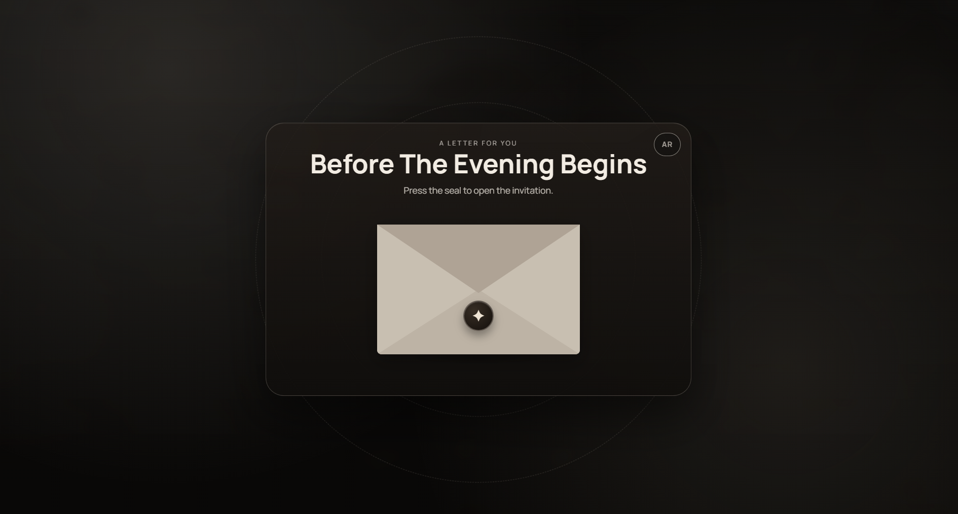 Wedding invitation preview